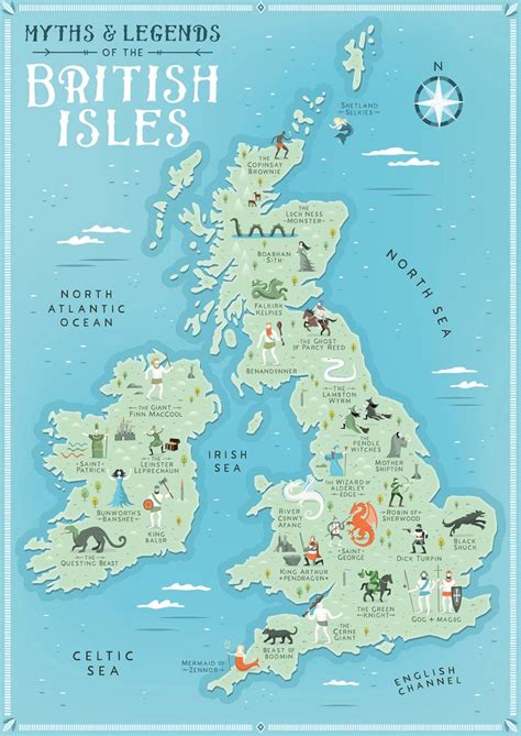 Map of the British Isles